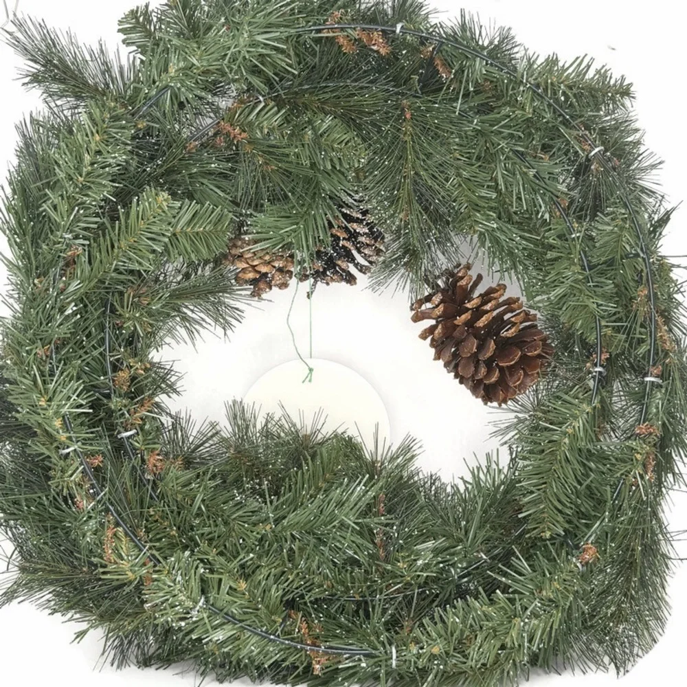 24 inch Non-Lit Conway Wreath